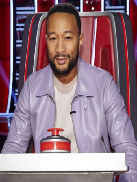 The Voice 2021 John Legend Purple Leather Jacket Just American Jackets