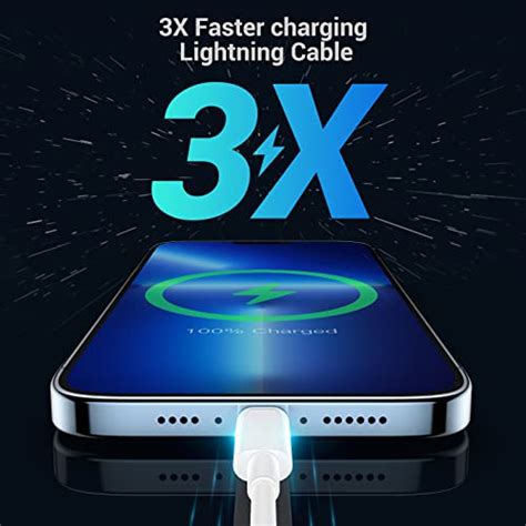 IPhone Fast Charger MFi Certified 6FT USB C To Lightning Cable PD3