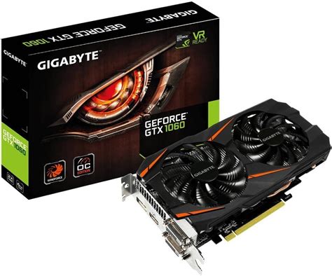 Gigabyte Nvidia Gtx 1060 Wf2 6gb Gddr5 Pci E Black Uk Computers And Accessories