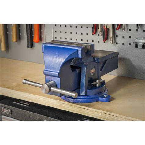 200mm Heavy Duty Vice With Swivel Base Cvxtb200combo Sealey