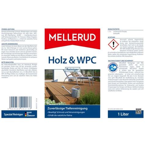 Holz Wpc Reiniger L Von Mellerud