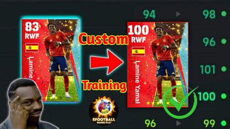 How To Train Free Lamine Yamal In EFootball 2024 Mobile Yamal Max