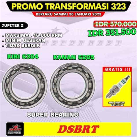 Promo Bearing Kruk As Brt 6205 6304 Rx King Jupiter Z Vega Crypton Rxs