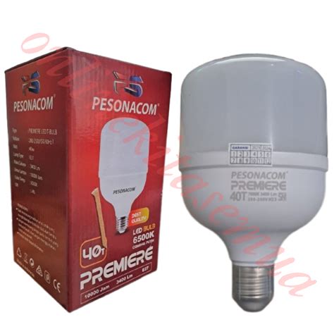 Jual Lampu Bohlam Led Kapsul Tabung PESONACOM PREMIERE 10w 15w 20w 30w