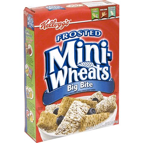 Kelloggs Frosted Mini Wheats Cereal Cereal And Breakfast Foods