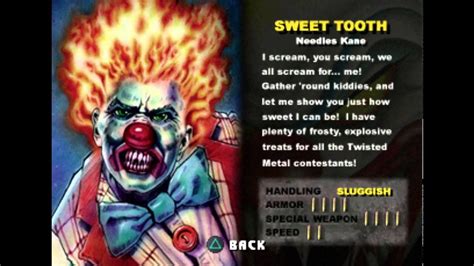 Original Twisted Metal Characters