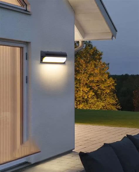 CITRA LED Outdoor Lamp Modern Wall Sconce Light Rectangular Waterproof