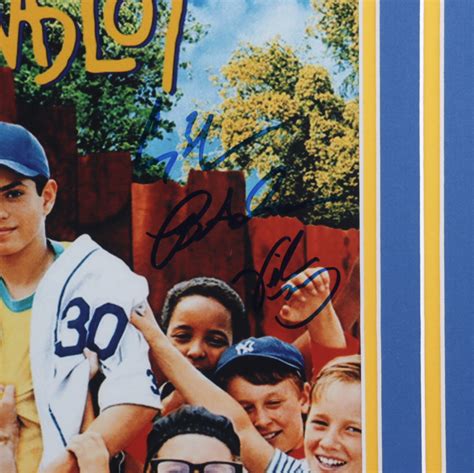 The Sandlot 18x22 Custom Framed Photo Display Cast Signed By 6 With