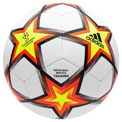 Adidas Fu Ball Champions League Training Wei Rot Gelb