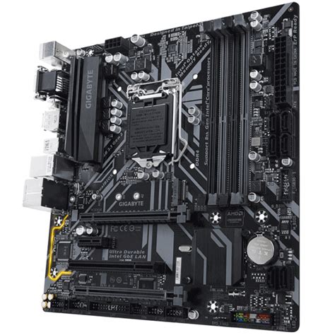 Placa M E Gigabyte B M D H Motherboard Dual Bios Micro Atx Lga Ddr