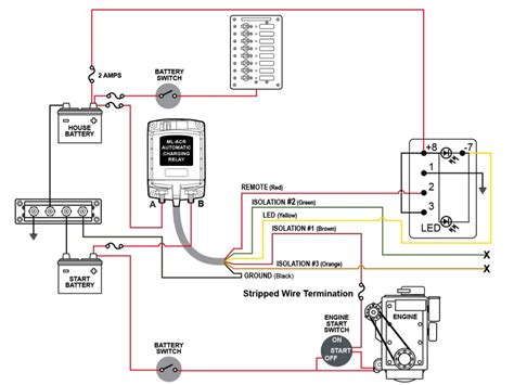 Pure New Dual Battery Selector Switch Wiring Diagram Marine