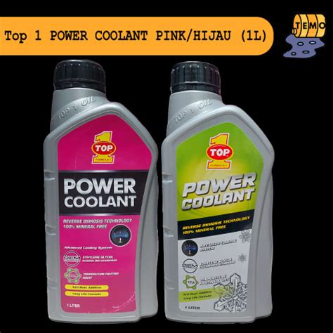 Jual Top Power Coolant Hijau Dan Pink L Merah Muda Kota