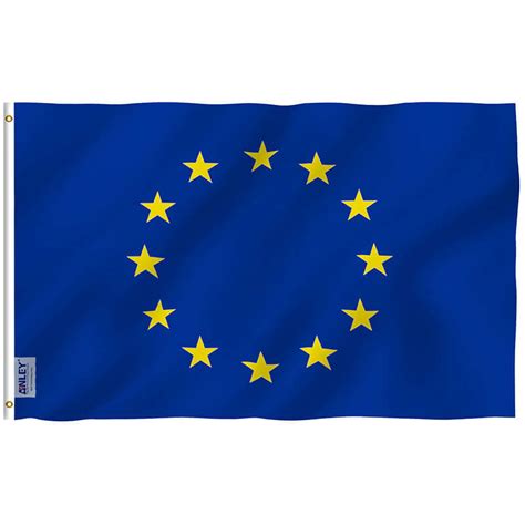 Fly Breeze European Union Flag 3x5 Foot - Anley Flags