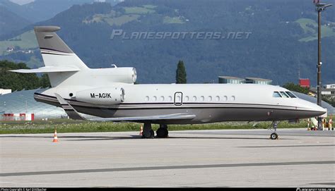 M AGIK Private Dassault Falcon 900EX Photo By Karl Dittlbacher ID