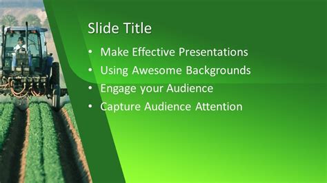 Free Organic Farming PowerPoint Template - Free PowerPoint Templates