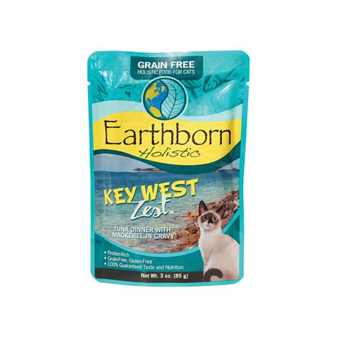 Earthborn Holistic Grain-Free Wet Cat Food Pouches | Only Natural Pet