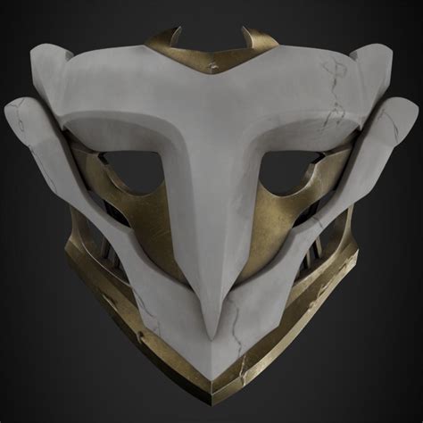 Arcane Ekko Mask For Cosplay 3d Model 3d Printable Cgtrader