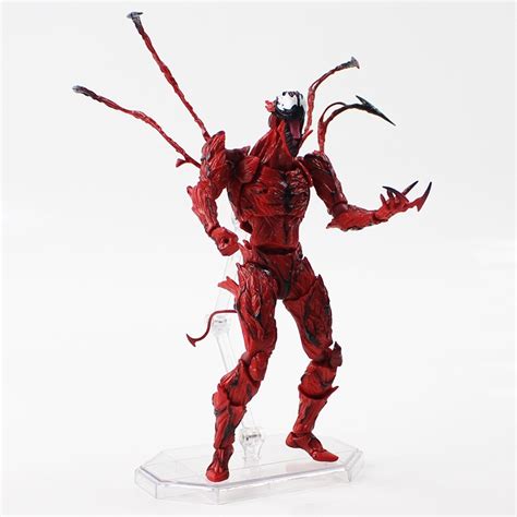 Action Figure Boneco Venom Carnage Carnificina Revoltech Mercadolivre