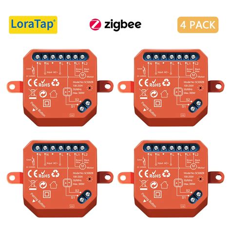 Loratap Module De Commutateur De Volet Roulant Zigbee Pour Rideau