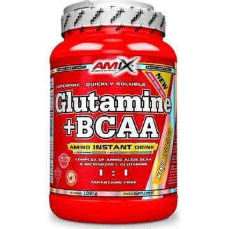 Amix Glutamina Bcaa Gr Suplemento Alimenticio Favorece La