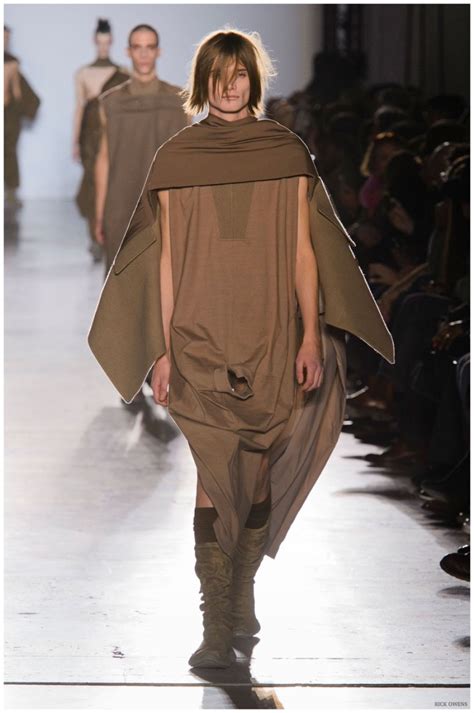 Rick Owens Fall Winter 2015 Menswear Collection High Fashion Exposure