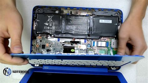 Hp Stream Notebook 11 D050nr Disassembly And Cleaning Youtube