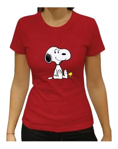 Playera Snoopy And Friend Para Dama Cuotas sin interés