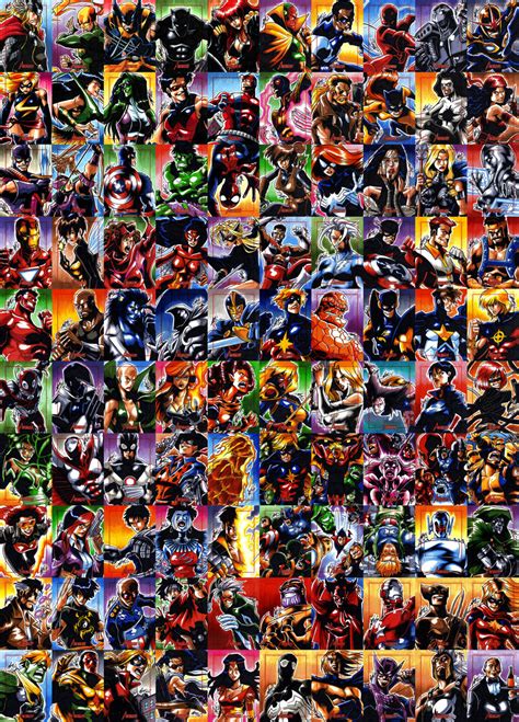 All Marvel Characters Wallpaper - WallpaperSafari