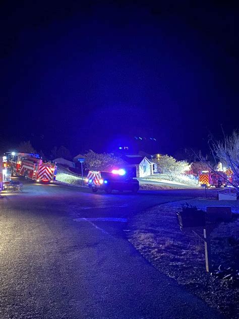 Fire Crews Battled A House Fire Monday Night In Prescott Valley Kaff