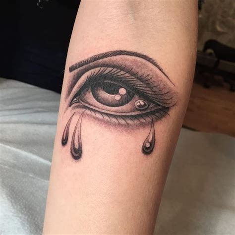 Eye Crying Tattoo Printable Calendars At A Glance