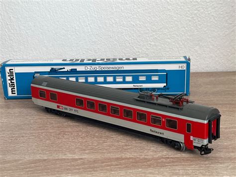 Märklin 4125 Speisewagen SBB H0 OVP 1 Kaufen auf Ricardo