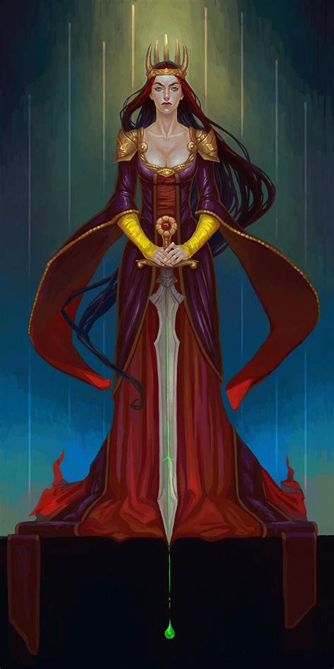 Morgan Le Fay Julia Soleillo On Artstation At Artstation