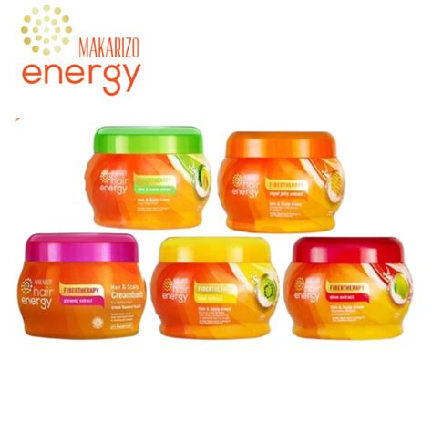 Makarizo Hair Energy Fibertherapy Hair Scalp Creambath Gr