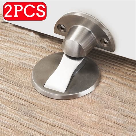 Punch Free Anti Collision Invisible Strong Magnetic Zinc Alloy Door