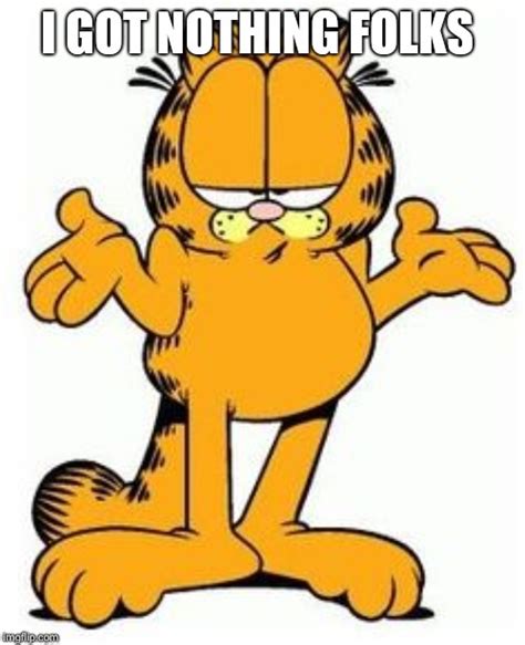 Garfield shrug Memes - Imgflip