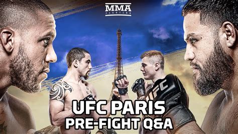 UFC Paris Gane Vs Tuivasa LIVE Stream Pre Fight Q A MMA Fighting