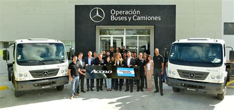 Mercedes Benz Argentina comenzó a producir el Accelo 815 en la planta