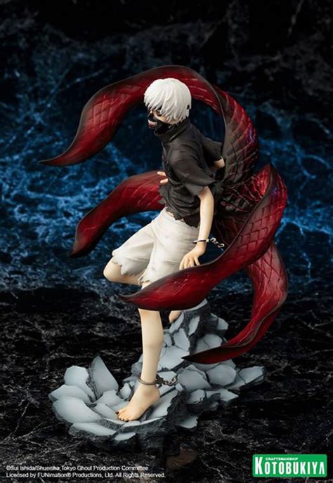 Tokyo Ghoul Ken Kaneki Awakened Ver Artfx J Statue From Kotobukiya