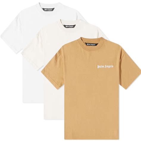 Palm Angels Nude Shades Logo T Shirt Pack Multi END