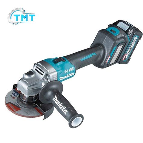 Máy Mài Góc Dùng Pin Makita GA027GM201 100MM Công Tắc TRƯỢT AWS BL