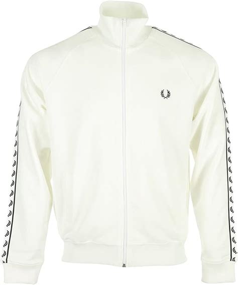 Fred Perry Taped Track Jacket Sportjackett Amazonde Bekleidung