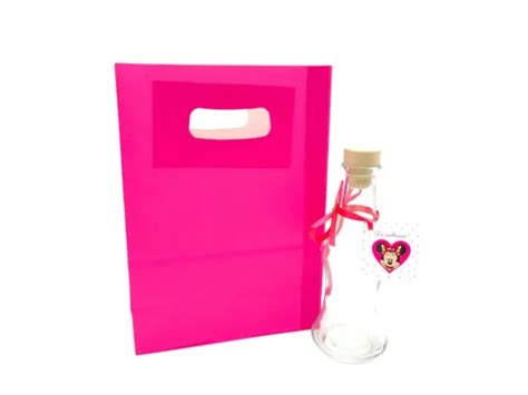 Marturii Botez Set 9 Minnie Pungi Sticle 200ml Super Pret EMarturii