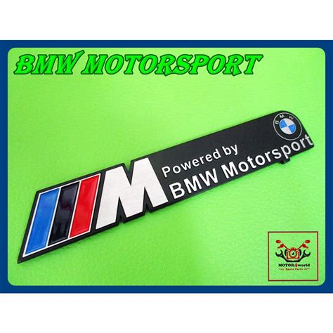 Bmw Motorsport Logo Emblem Decal Size 16x3 Cm Fit For Bmw