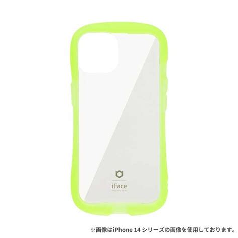 【iphone15 ケース】iface Reflection Neo 強化ガラスクリアケース クリアイエロー Iface Iphone