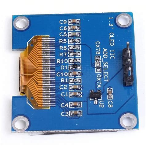 1 3 Inch I2C IIC WHITE OLED Display Module 4pin Flyrobo In