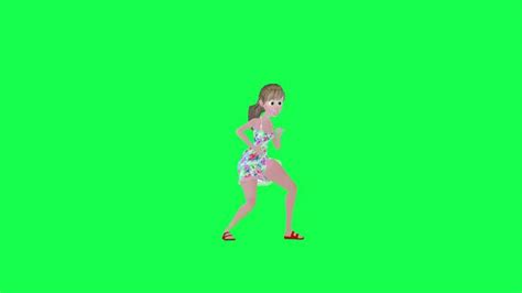 Anime Girl Dance Stock Video Footage For Free Download