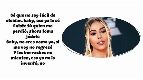 1 Trago Danna Paola Letra Youtube