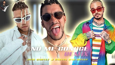 Jhay Cortez J Balvin Bad Bunny No Me Conoce Remix Piano