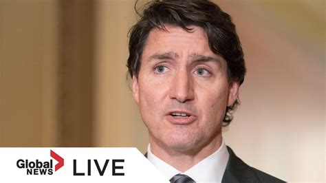 Trudeau Makes Housing Announcement In Kitchener Ont Live The