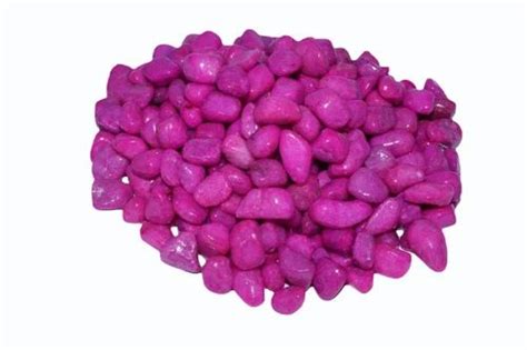 Pebble Stone Aquarium Tumbled Polished Colored Pink River Pebbles Size